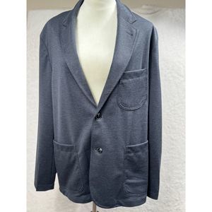 Women's‎ Nautica Gray Knit Blazer Casual Comfort Stretch Jacket L